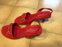 Sandalen 38  Damen rot prima erhalten  zu verschenken Baden-Württemberg - Zaberfeld Vorschau