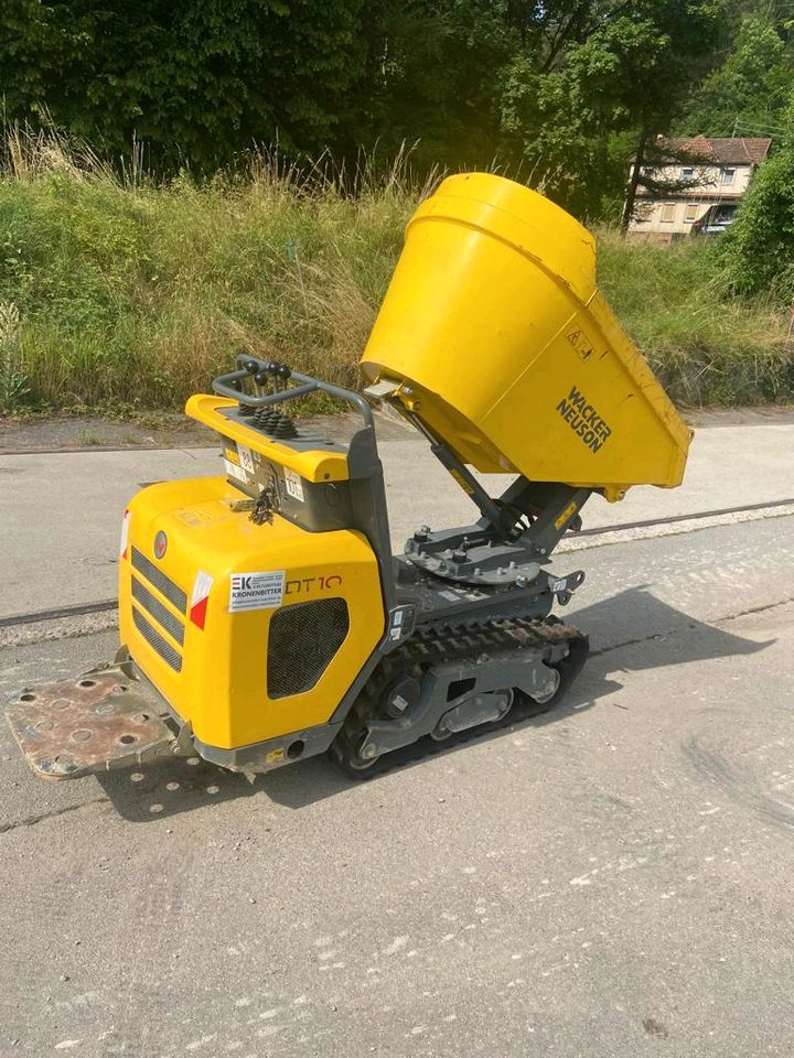 Wacker Dt10 9800,- € Dumper Raupendumper Kippmulde in Horb am Neckar