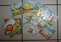 Würfel-Puzzle Zootiere aus Holz Nordrhein-Westfalen - Bottrop Vorschau