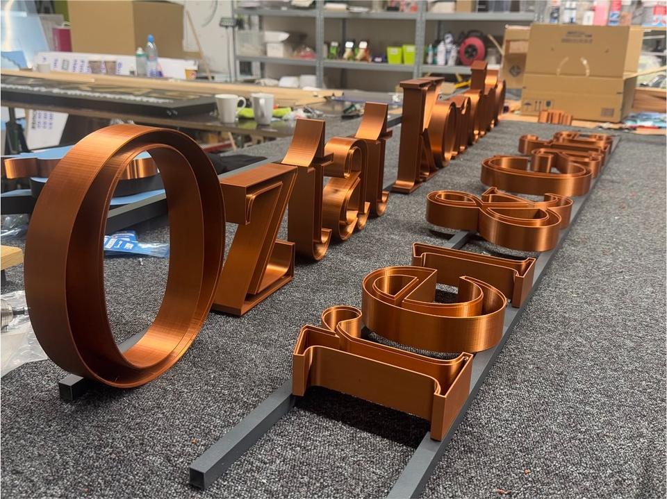 3D LED Buchstaben - Leuchtreklame - Aussenwerbung - led Buchstabe in Bielefeld