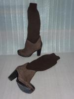 Stiefel  Marc O Polo platou Klog braun nubuk mit Strick 40 neu Hamburg-Nord - Hamburg Fuhlsbüttel Vorschau