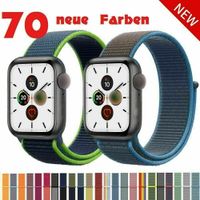 Apple watch 49 41 45 44 42 40 38 1-9 Nylon Sport Armband Ersatz Band Nordrhein-Westfalen - Meinerzhagen Vorschau