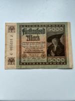 Reichsbanknote 5000 Mark Dithmarschen - Brunsbuettel Vorschau