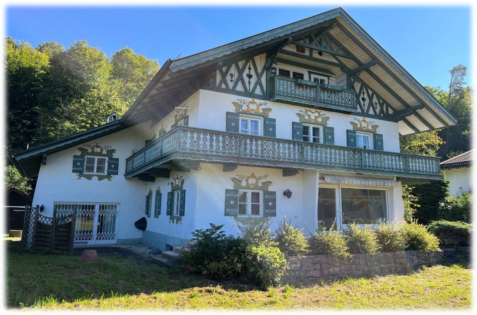 Herrschaftliche Villa mit Denkmalschutz in Garmisch-Partenkirchen