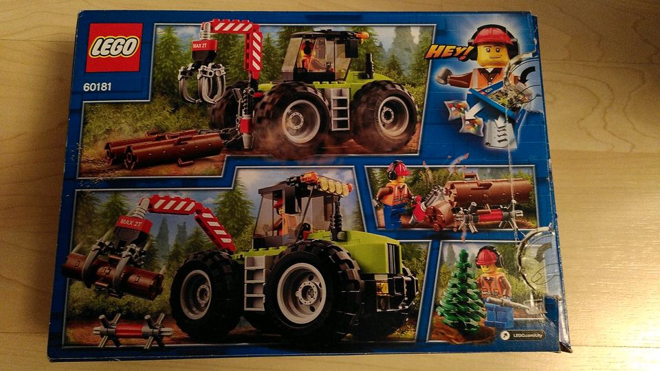 Lego Set 60181 Forsttraktor in Chemnitz