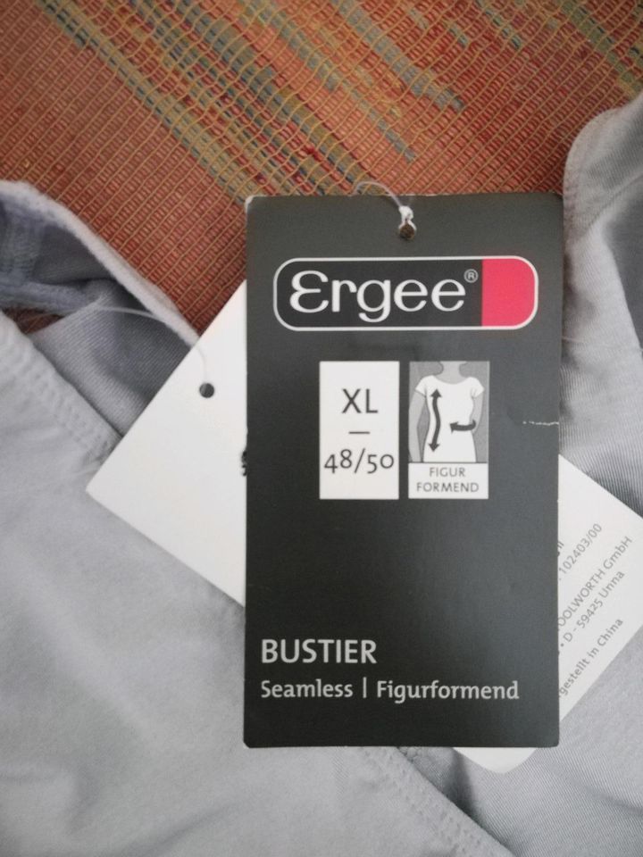 Ergee Bustier seamless figurfirmend  silbergrau in München