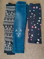 Hosen Set Gr.86/92 Jeggings Leggings 7/8 Hose Katze Schmetterling Baden-Württemberg - Altdorf Vorschau