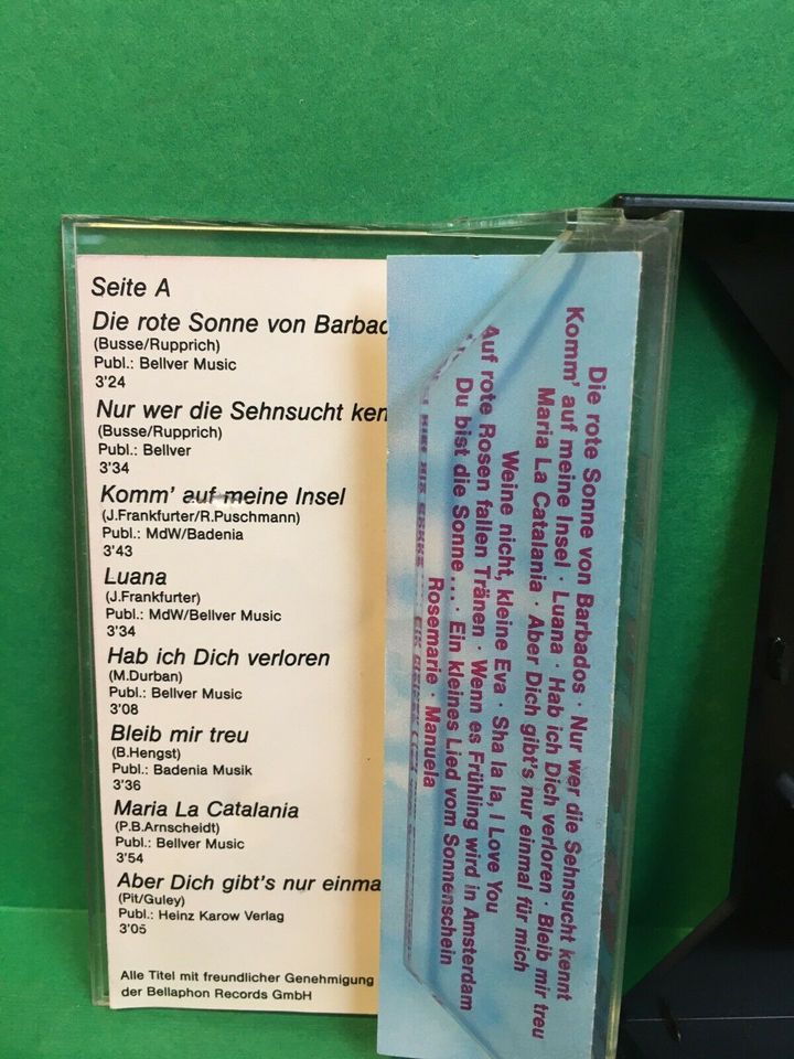 Die Flippers, Träume - Liebe - Sehnsucht, Kassette Musikkassette in München