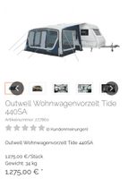 Outwell Tide Annexe Sleep + Outwell Tide 440 SA Baden-Württemberg - Gaggenau Vorschau