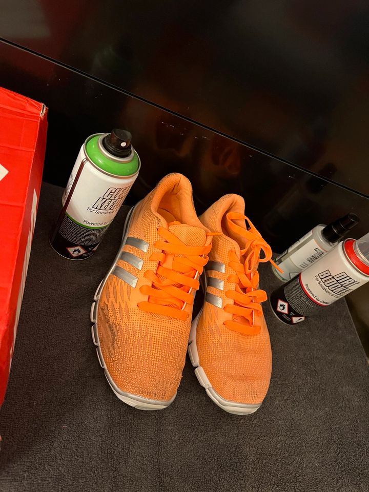 ADIDAS- ADIPURE Damenschuhe |Turnschuhe orange in Dresden