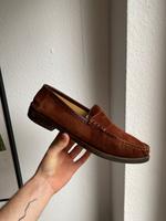 Vintage Penny Loafer Wildleder Braun Leder Altona - Hamburg Sternschanze Vorschau