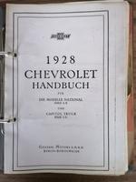 Chevrolett 1928 Handbuch für Modelle National Serie AB u,Capitol Schleswig-Holstein - Pronstorf Vorschau