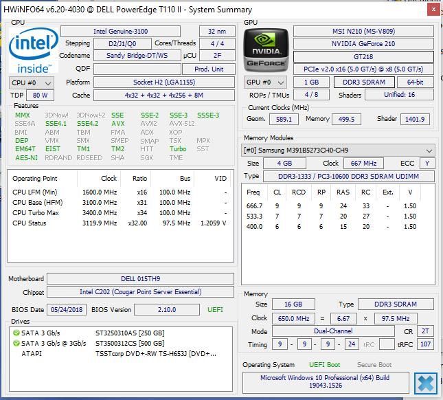 Dell Poweredge T110 ii Intel Genuine-3100 Prozessor in Solingen