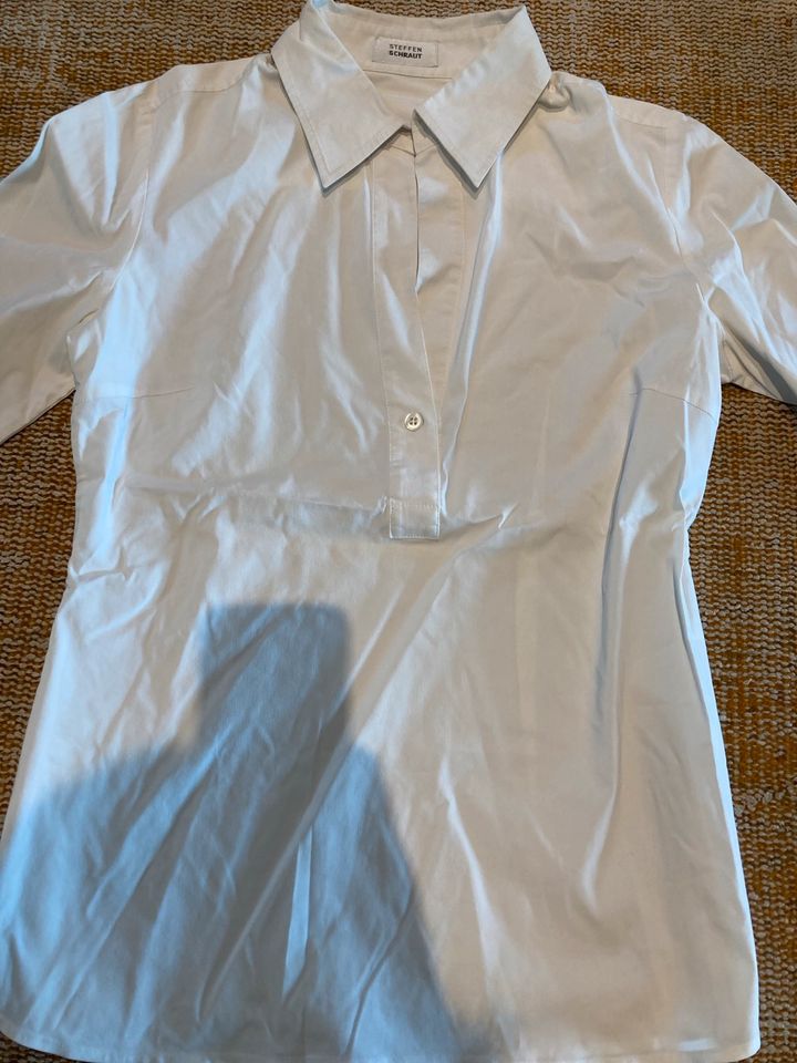 Bluse, weiß, gut/Fleck, Steffen Schraut, Damen, S in Markt Schwaben