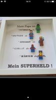 Superhelden Minifiguren Batman Spiderman Ironman auf Lego Platte Bayern - Waldkirchen Vorschau
