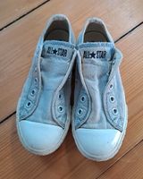 Süße Chucks Converse All Star Slip On helles Jeans Blau Gr. 28 Nordrhein-Westfalen - Wermelskirchen Vorschau