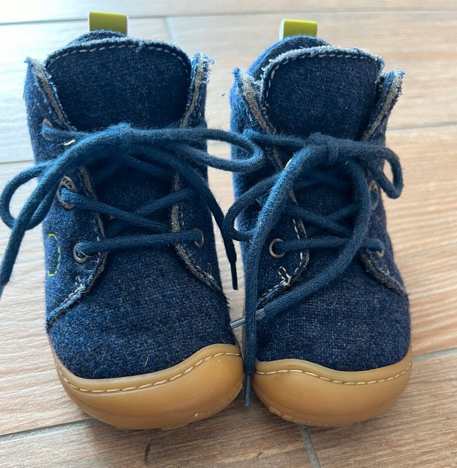 Baby Kleinkind Schuhe Ricosta Pepino Weite M Gr. 21  blau wie neu in Oberzissen