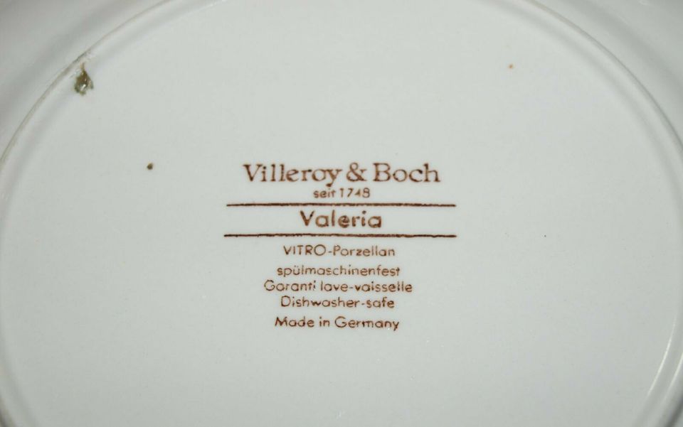 Villeroy &  Boch "Valeria blau" diverse Teile Einzelverkauf in Lübeck