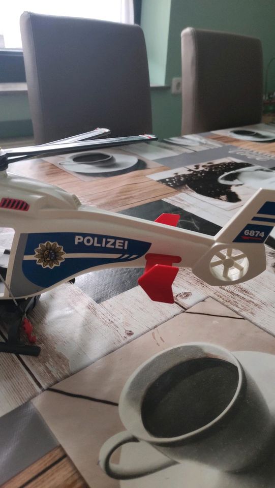 Polizei Hubschrauber von Playmobil in Essen