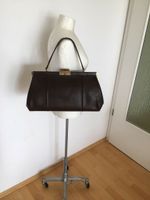 Handtasche/70-80er Jahre/dunkel Braun/Leder/Vintage Aubing-Lochhausen-Langwied - Aubing Vorschau