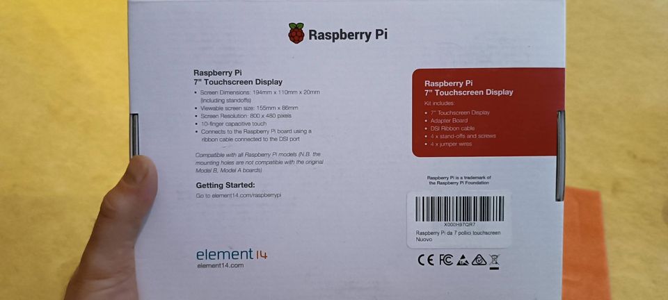 Raspberry Pi Touchscreen, POE Adapter, Zubehör in Viereth-Trunstadt