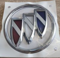 Original Buick - Chrom Logo Abzeichen Ø 11cm Opel Tuning Emblem Kreis Pinneberg - Quickborn Vorschau