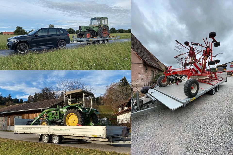 Transporte - Überführungen - Anhängervermietung - KFZ-Anhänger in Kaufbeuren