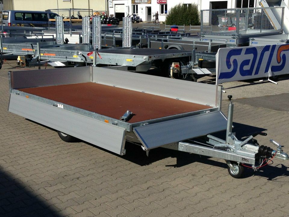 ⭐️ Eduard Auto Transporter 1350 kg 311x180x30 cm Rampen Winde 63 in Schöneiche bei Berlin