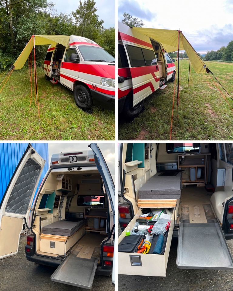 VW T4 2.5 TDI Hochdach Camper Van in Gotha