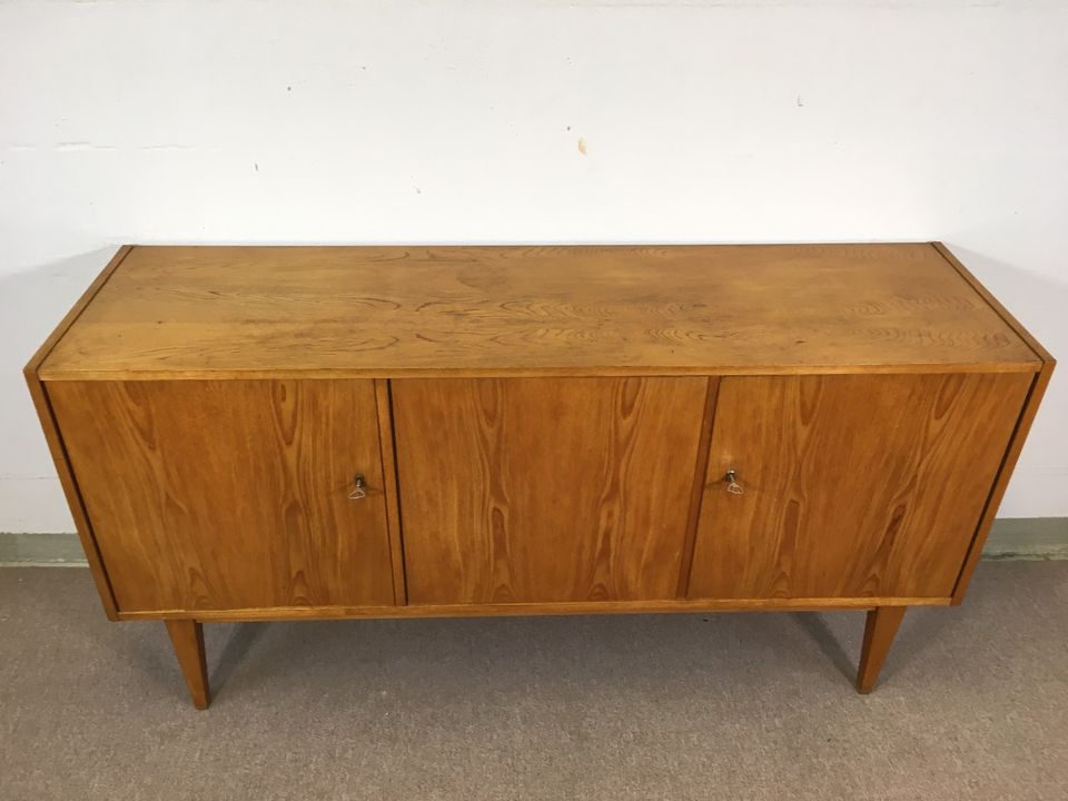 Mid century Sideboard, Halbschrank, Hellerau, Franz Ehrlich in Berlin