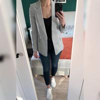 Blazer hellgrau kariert von H&M Hessen - Bad Emstal Vorschau