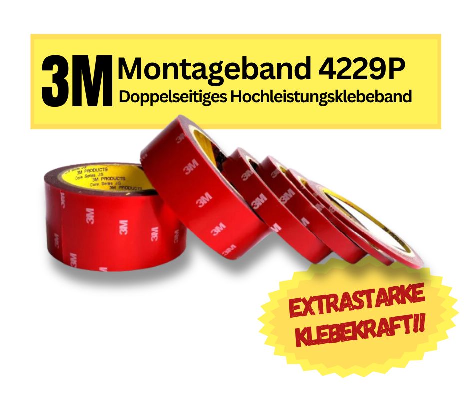 3M VHB 4229P Doppelseitiges Klebeband / Montageklebeband in Straelen