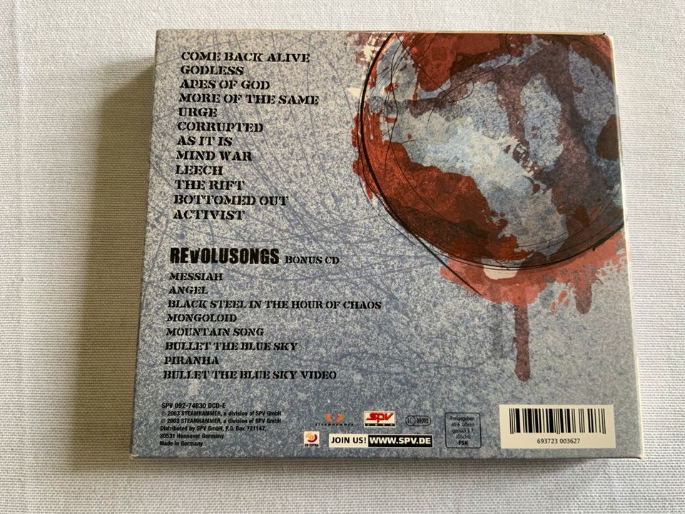 2 CDs: Sepultura: Roorback in Kevelaer