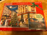 NEU Falcon Puzzle Christmas Shopping 1000 Teile Daniela Pirola Herzogtum Lauenburg - Alt Mölln Vorschau