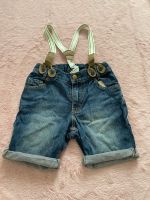 Kinder Jeansshorts mit Hosenträger Große 92 Hannover - Döhren-Wülfel Vorschau