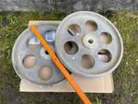 Laufräder alt Retro Wehrmacht DDR Halbkette SdKfz Raupe Traktor Sachsen-Anhalt - Magdeburg Vorschau
