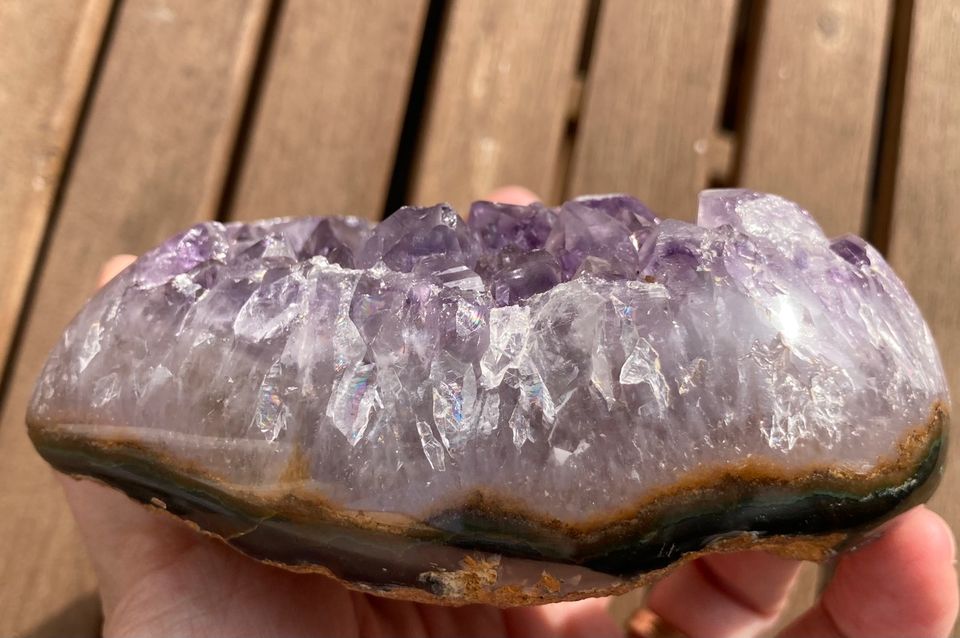 Amethyst-Herz in Sankt Augustin