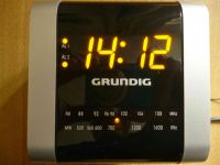 Radiowecker Grundig Sonoclock 560 schwarz/silber - TOP! Nordrhein-Westfalen - Unna Vorschau