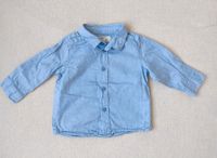 Babyhemd Jungenkleidung festliches schickes Hemd Gr. 74 Nordrhein-Westfalen - Schieder-Schwalenberg Vorschau