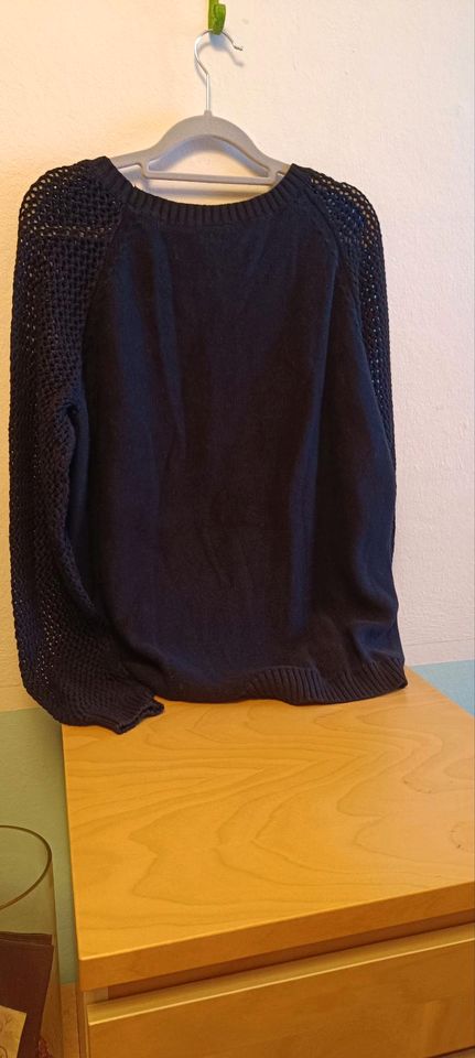❤️ Pullover Pulli schwarz Gr 42 Baumwolle❤️ in Regensburg