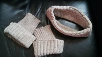 Handarbeit gestricktes Stirnband mit passenden Stulpen - neu Baden-Württemberg - Schorndorf Vorschau