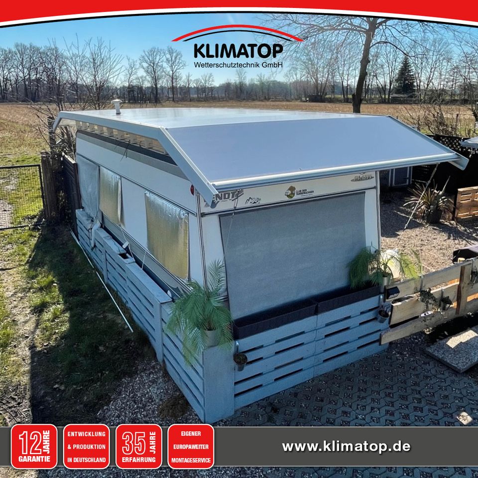 Wohnwagen Schutzdach CARATOP 300 x 600 cm von KLIMATOP Wetterschutz in Bückeburg
