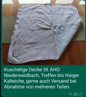 Kuschelige Decke Baby Hessen - Bischoffen Vorschau