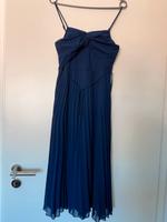 Kleid-Midi-Trägerkleid in Marineblau mit Gürtel Bayern - Augsburg Vorschau
