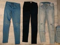diverse hosen jeans blau schwarz grün highwaist lowwaist slimfit Dortmund - Mitte Vorschau