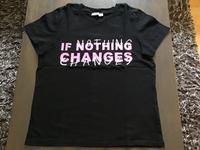 T-Shirt schwarz pink-weiße Aufschrift Gr.XS FB Sister für 1,50 € Bayern - Moosburg a.d. Isar Vorschau