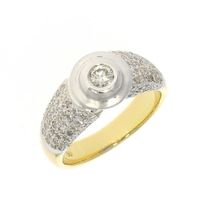 750/- Bicolor Diamant Ring  1,00 ct Brillanten   SONDERPREIS Rheinland-Pfalz - Koblenz Vorschau