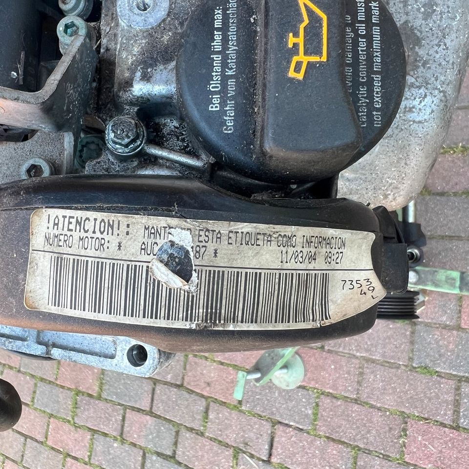 Zu Verschenken 1L MPI Motor VW/Seat in Sankt Margarethen