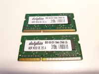 ## DOLPHIN 2x 2GB (4GB) DDR3 1066Mhz PC Speicher RAM ## Berlin - Pankow Vorschau