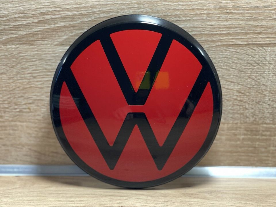 VW Golf 7 VII FL GTI R schwarzes VW Zeichen Emblem ACC Folien SET in Calberlah